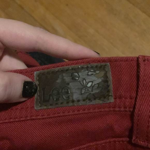 Vintage Red Trousers - Picture 2 of 6